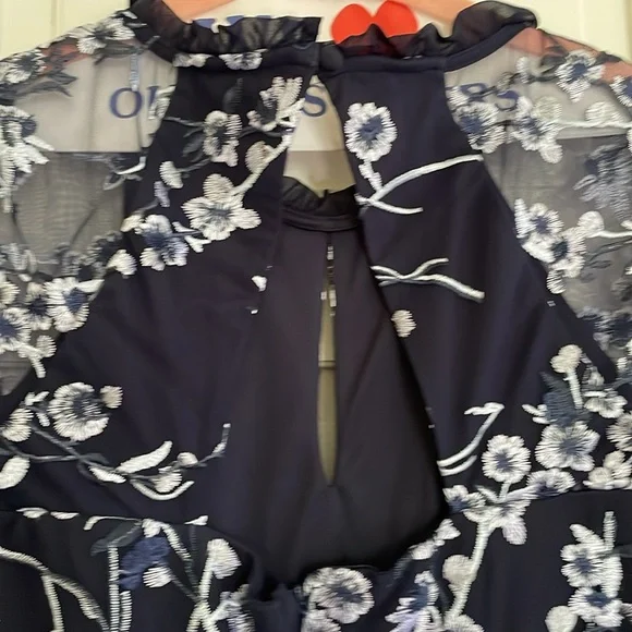 Kenzie Dresses - Navy Cocktail Dress - Picture 7 of 10